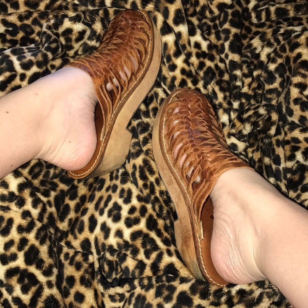 🦄70's Vintage🦄 Mia Swedish Clogs - Picture 2 of 8